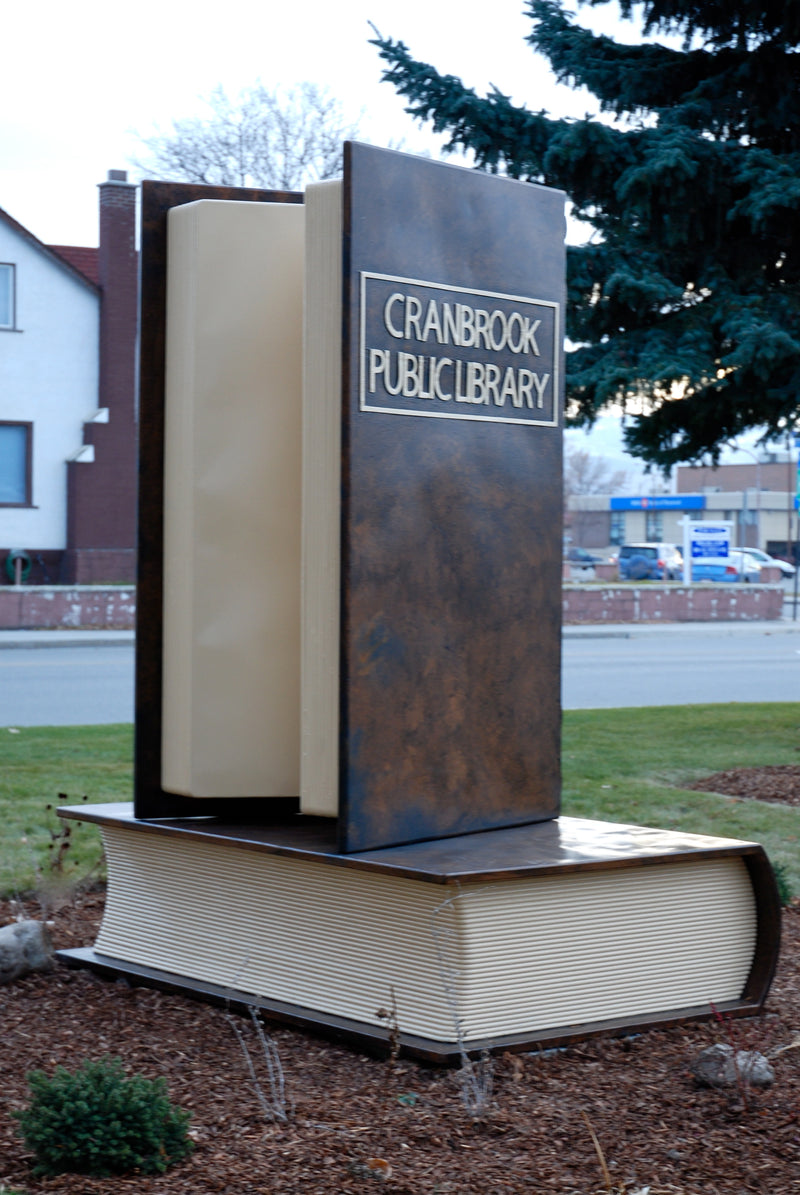 Book Bench Sculptures