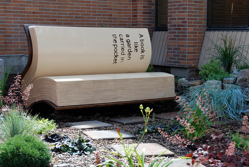Book Bench Sculptures